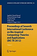 Proceedings of Seventh International Conference on Bio-Inspired Computing: Theories and Applications (BIC-TA 2012)