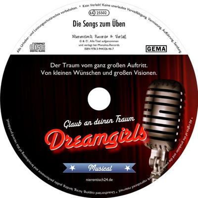 25 Übungs-CDs "Dreamgirls - glaub an deinen Traum"