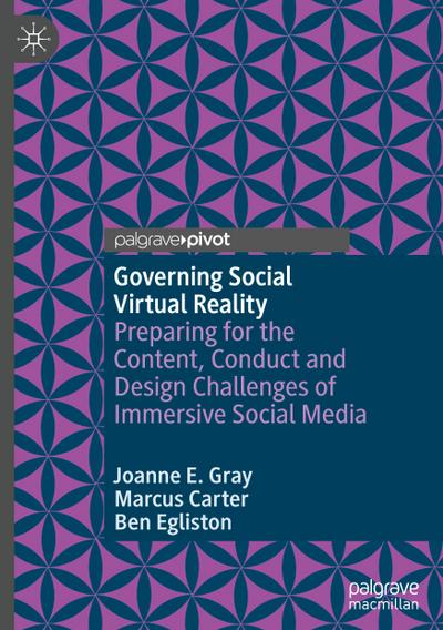 Governing Social Virtual Reality
