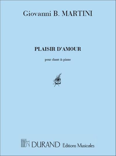 Plaisir d’amour pourmezzo et piano