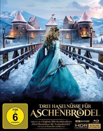 Drei Haselnüsse für Aschenbrödel 4K, 1 UHD-Blu-ray + 2 Blu-ray (Mediabook)