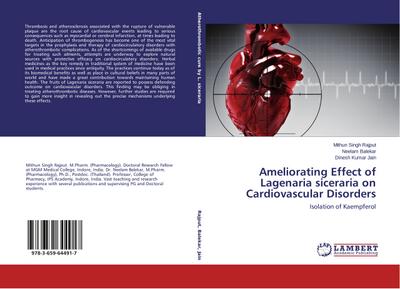 Ameliorating Effect of Lagenaria siceraria on Cardiovascular Disorders