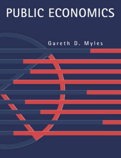 Public Economics - Gareth Myles