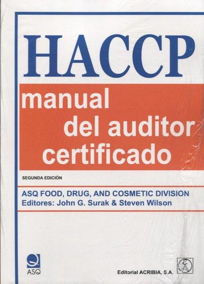 HACCP : manual del auditor certificado