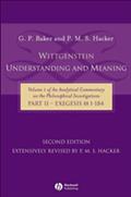Wittgenstein: Understanding and Meaning