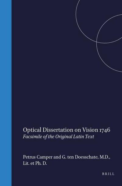 Optictal Dissertation on Vision, 1746