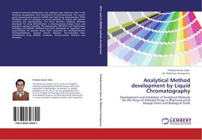 Analytical Method development by Liquid Chromatography