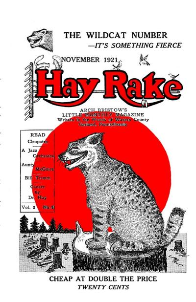 Hay Rake, V2 N2, Nov 1921