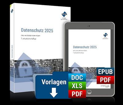 Datenschutz 2025, m. 1 Buch, m. 1 E-Book, m. 1 Online-Zugang, 3 Teile
