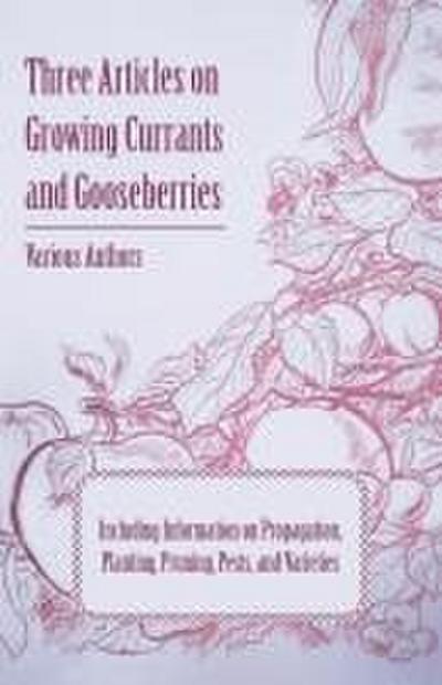 Three Articles on Growing Currants and Gooseberries - Including Information on Propagation, Planting, Pruning, Pests, Varieties