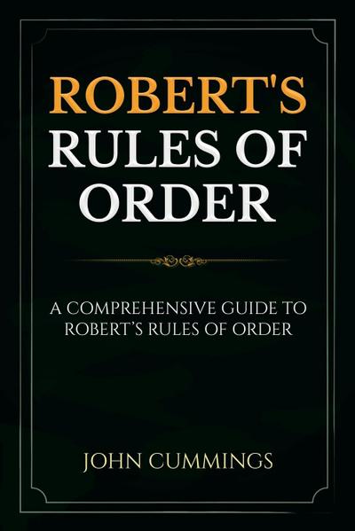 Robert’s Rules of Order