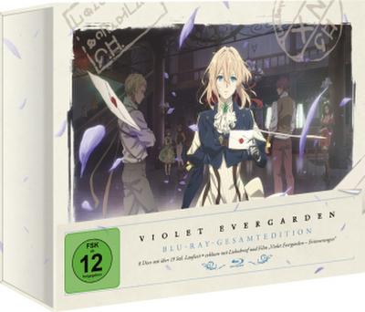 Violet Evergarden - Gesamtedition, 8 Blu-ray (Limited Collector’s Edition)