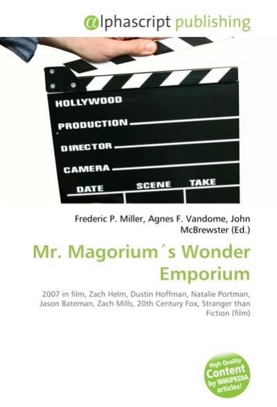 Mr. Magorium's Wonder Emporium - Frederic P. Miller
