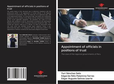Appointment of officials in positions of trust