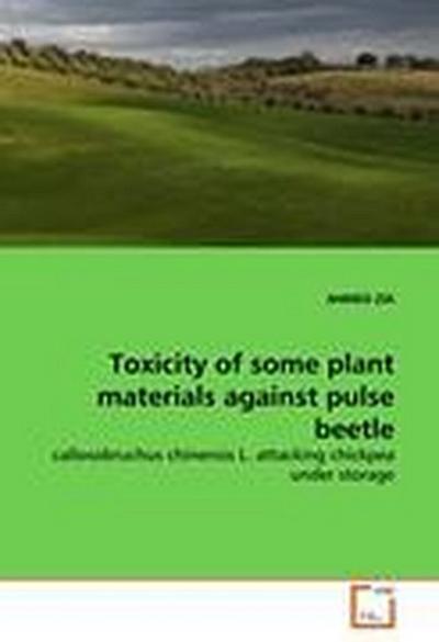 Toxicity of some plant materials against pulse beetle