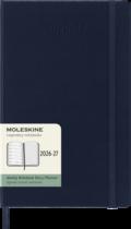 Moleskine Wochen-Notizkalender L/A5 Saphir Juli-Dezember 2026/2027