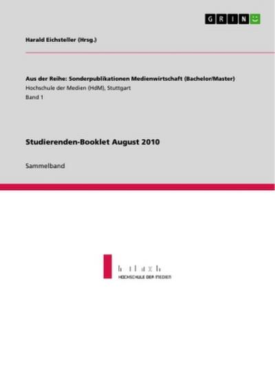Studierenden-Booklet August 2010