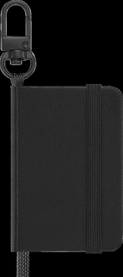 Moleskine The Mini - Notizbuch Charm Schwarz