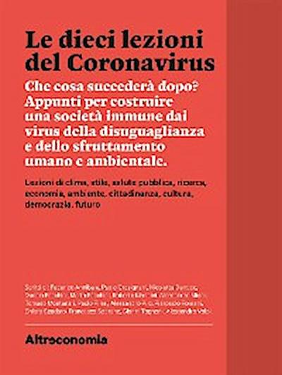 Le dieci lezioni del Coronavirus