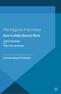 How to Make Boards Work