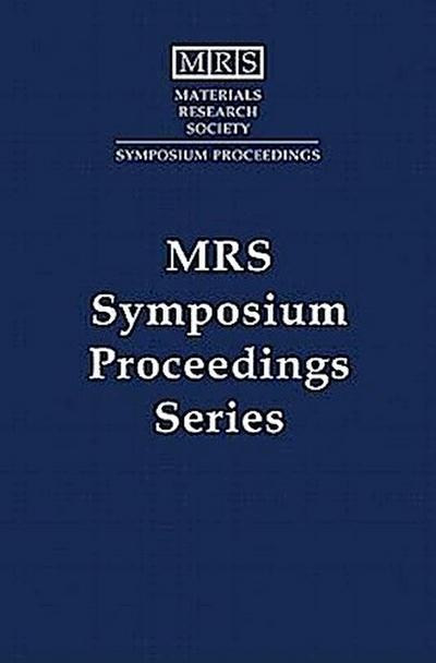 Microstructure of Cement-Based Systems: Volume 370