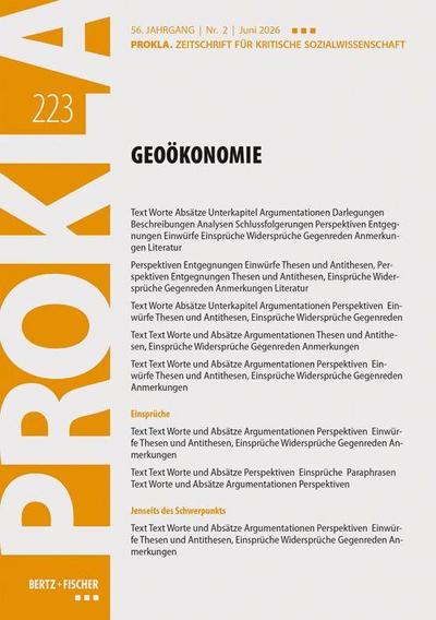 Kritik der Geoökonomie