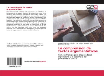 La comprensión de textos argumentativos