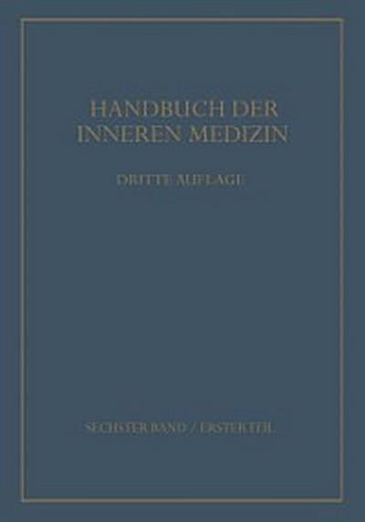Innere Sekretion Fettsucht und Magersucht Knochen · Gelenke · Muskeln Erkrankungen aus physikalischen Ursachen