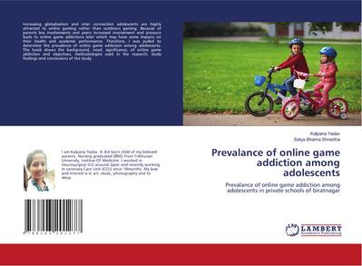 Prevalance of online game addiction among adolescents