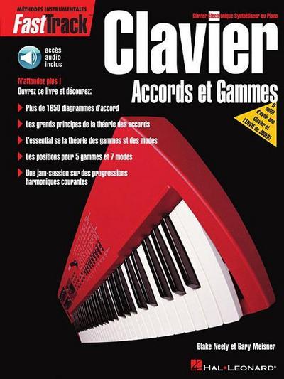 Fast Track Keyboard Chords - French Edition Book/Online Audio