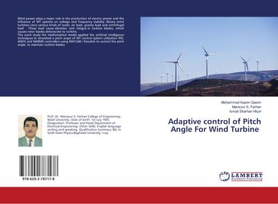 Adaptive control of Pitch Angle For Wind Turbine