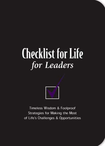 Checklist for Life for Leaders