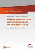 Makroorganisatorische Vorstrukturierungen der Schulgestaltung