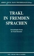 Trakl in fremden Sprachen
