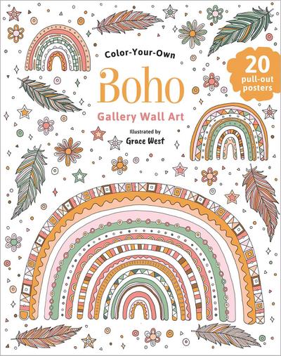 Boho: Coloring Book