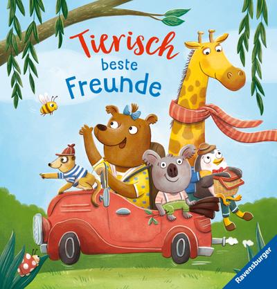 Meine Kindergartenfreunde: Tierisch beste Freunde (Freundebuch)