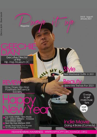 Pump it up Magazine - Geechie Dan - Hip-Hop Museum’s Executive Director