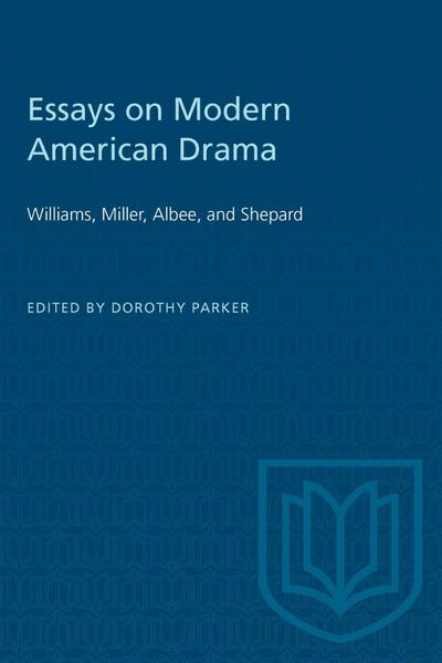 Essays on Modern American Drama