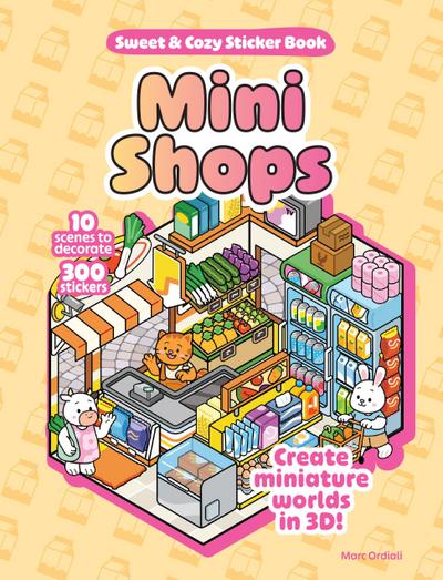 Mini Shops Sweet & Cozy Sticker Book