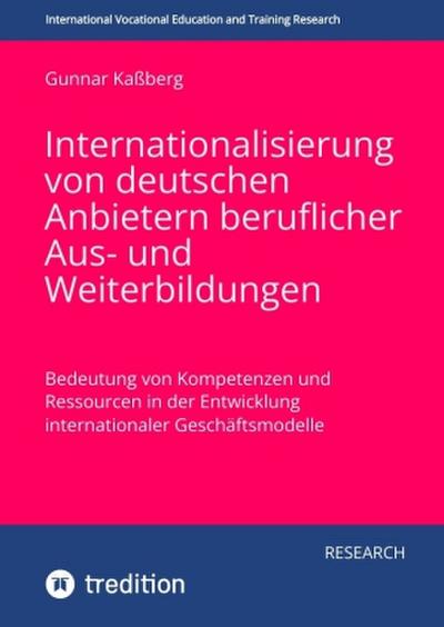 Internationalisierung von deutschen Anbietern  beruflicher Aus- und  Weiterbildungen