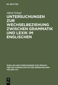 Untersuchungen zur Wechselbeziehung zwischen Gramm