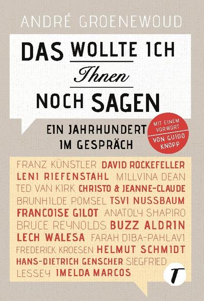 Das wollte ich Ihnen noch sagen