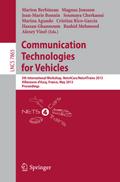 Communication Technologies for Vehicles