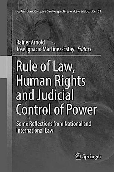 Rule of Law, Human Rights and Judicial Control of Power