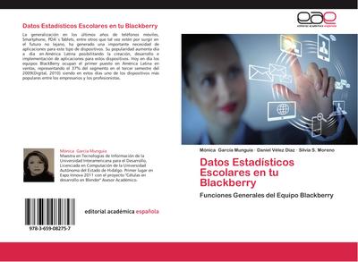 Datos Estadísticos Escolares en tu Blackberry