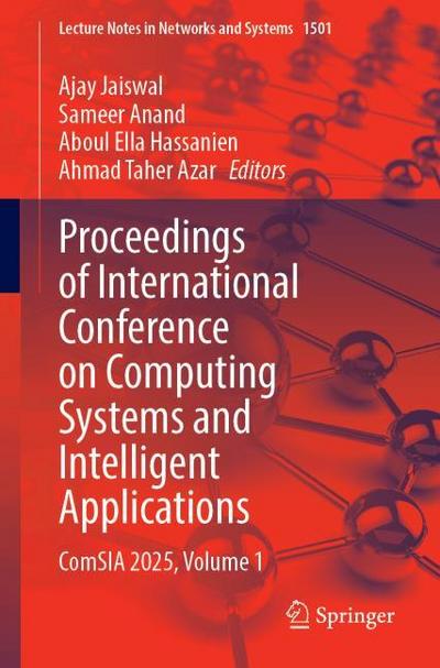 Proceedings of International Conference on Computing Systems and Intelligent Applications