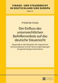 Der Einfluss des unionsrechtlichen Beihilfenverbot