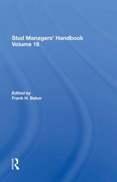 Stud Managers’ Handbook, Vol. 18