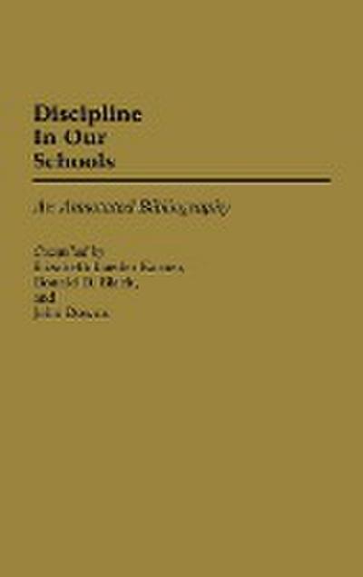 Discipline in Our Schools