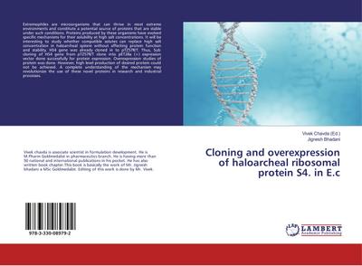 Cloning and overexpression of haloarcheal ribosomal protein S4. in E.c